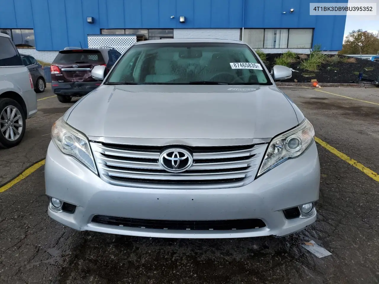 4T1BK3DB9BU395352 2011 Toyota Avalon Base