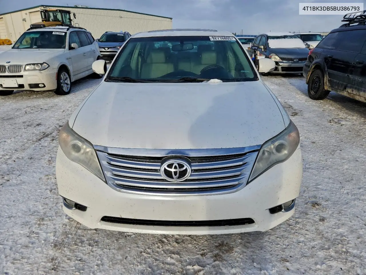 4T1BK3DB5BU386793 2011 Toyota Avalon Base