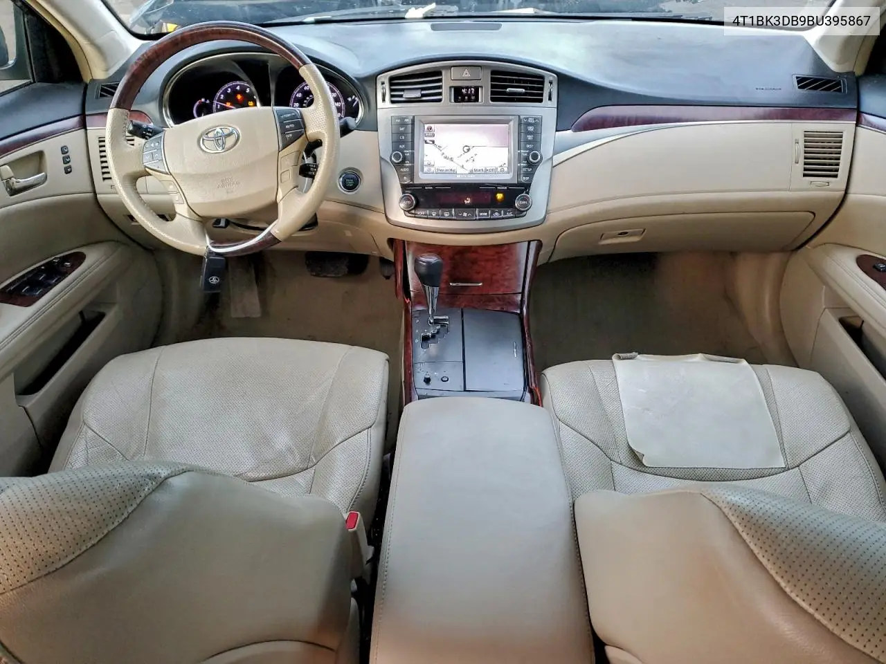 4T1BK3DB9BU395867 2011 Toyota Avalon Base