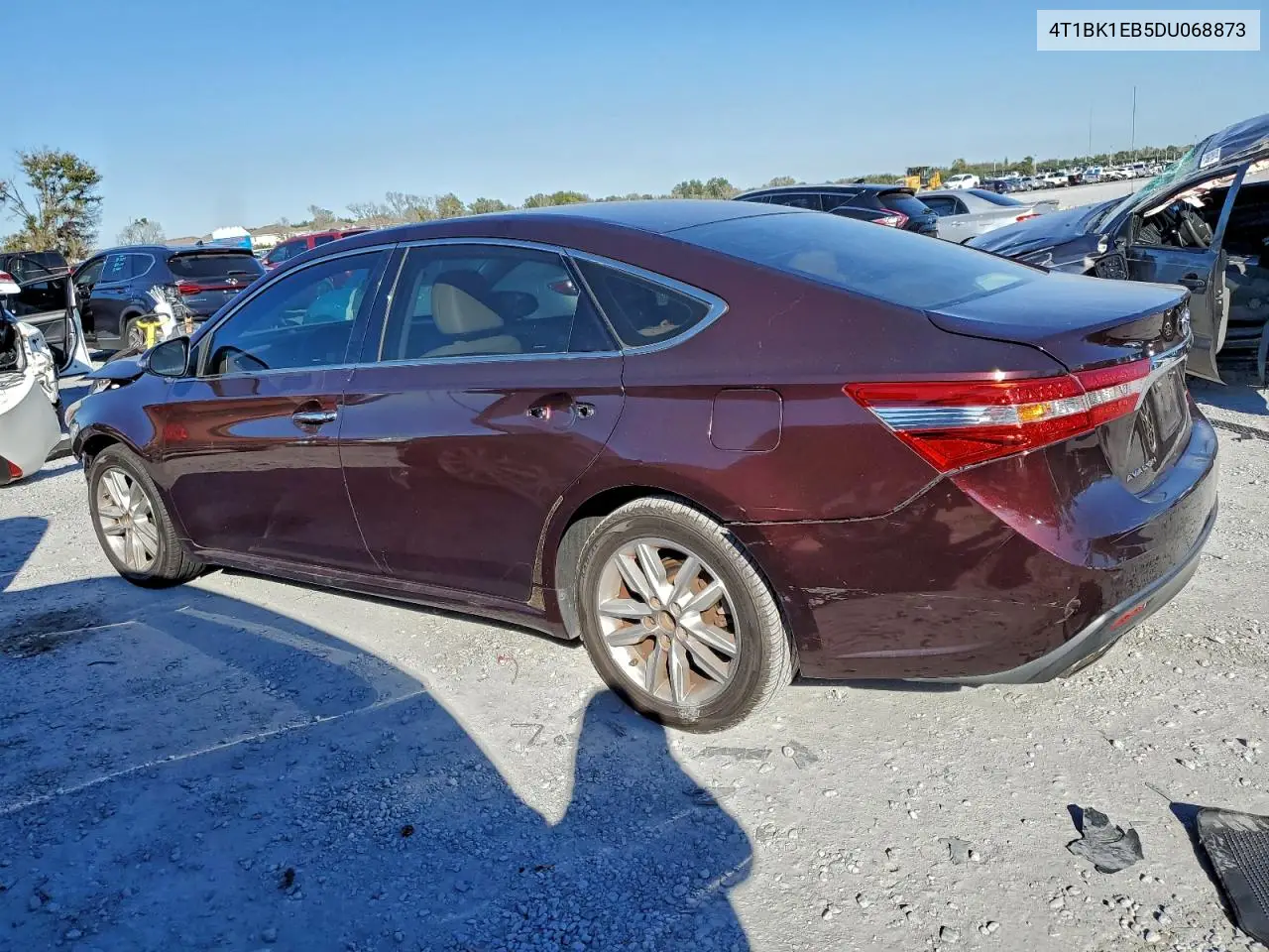 4T1BK1EB5DU068873 2013 Toyota Avalon Base