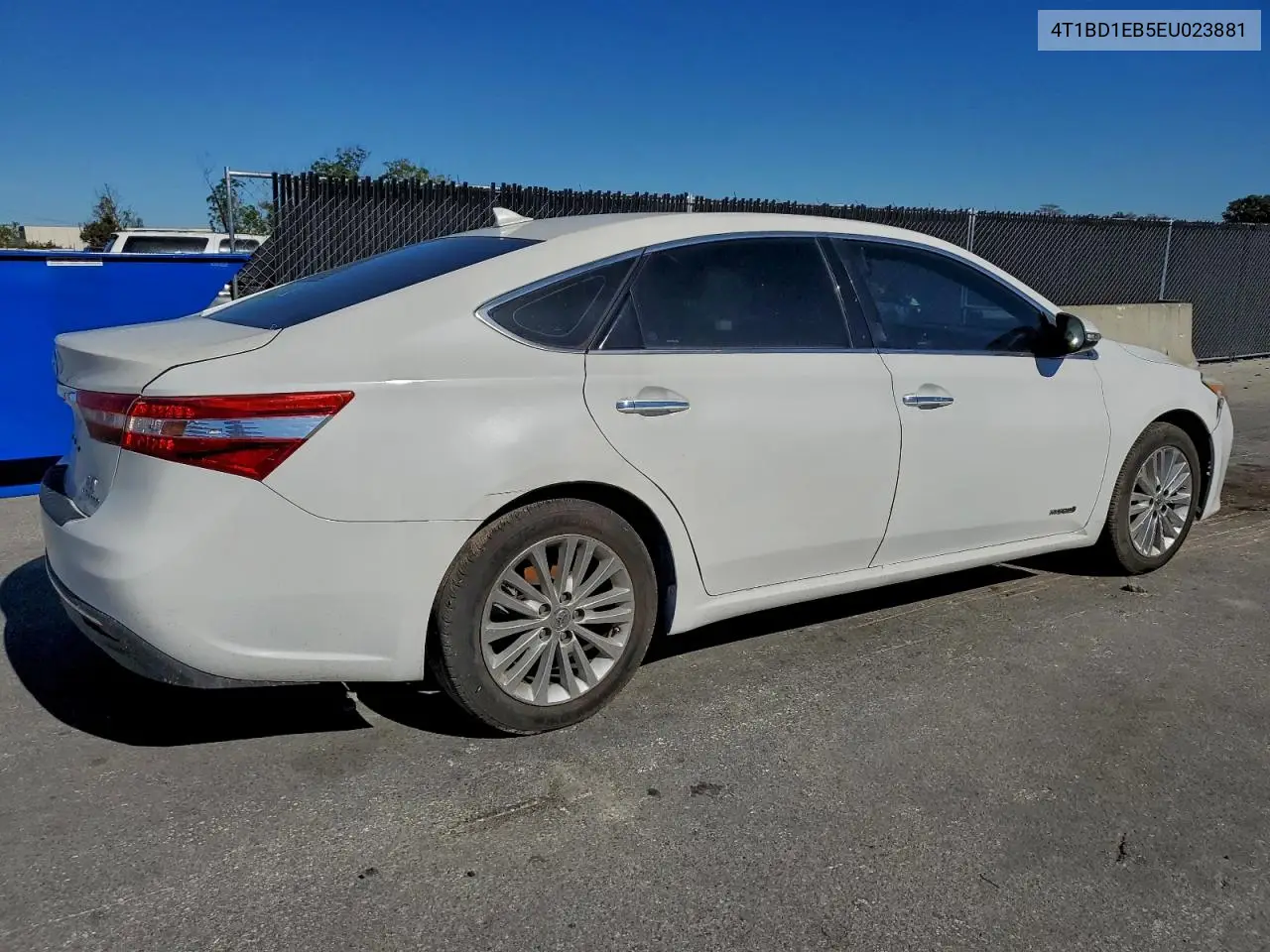 4T1BD1EB5EU023881 2014 Toyota Avalon Hybrid