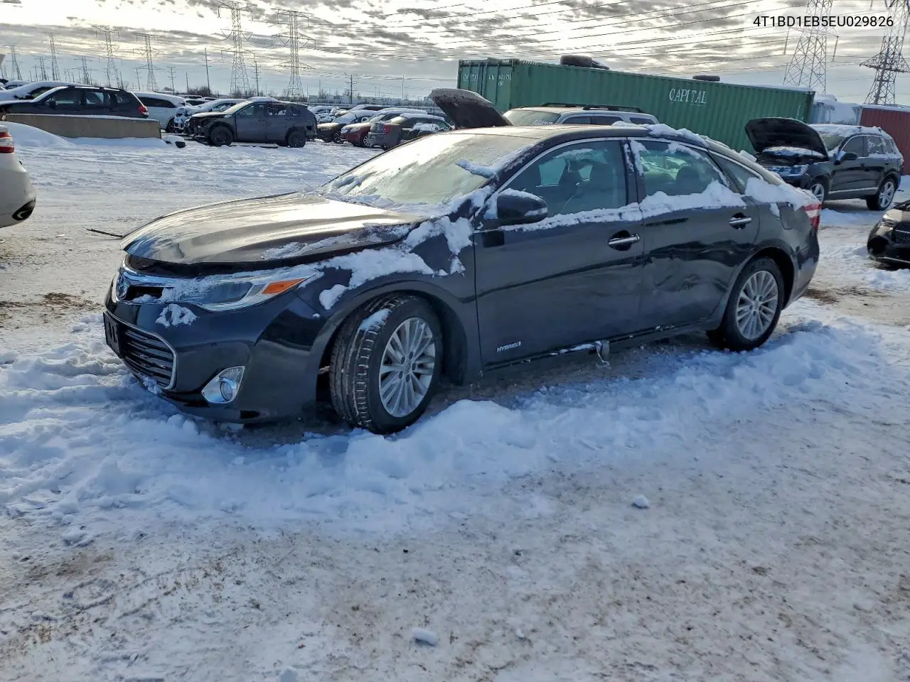 4T1BD1EB5EU029826 2014 Toyota Avalon Hybrid