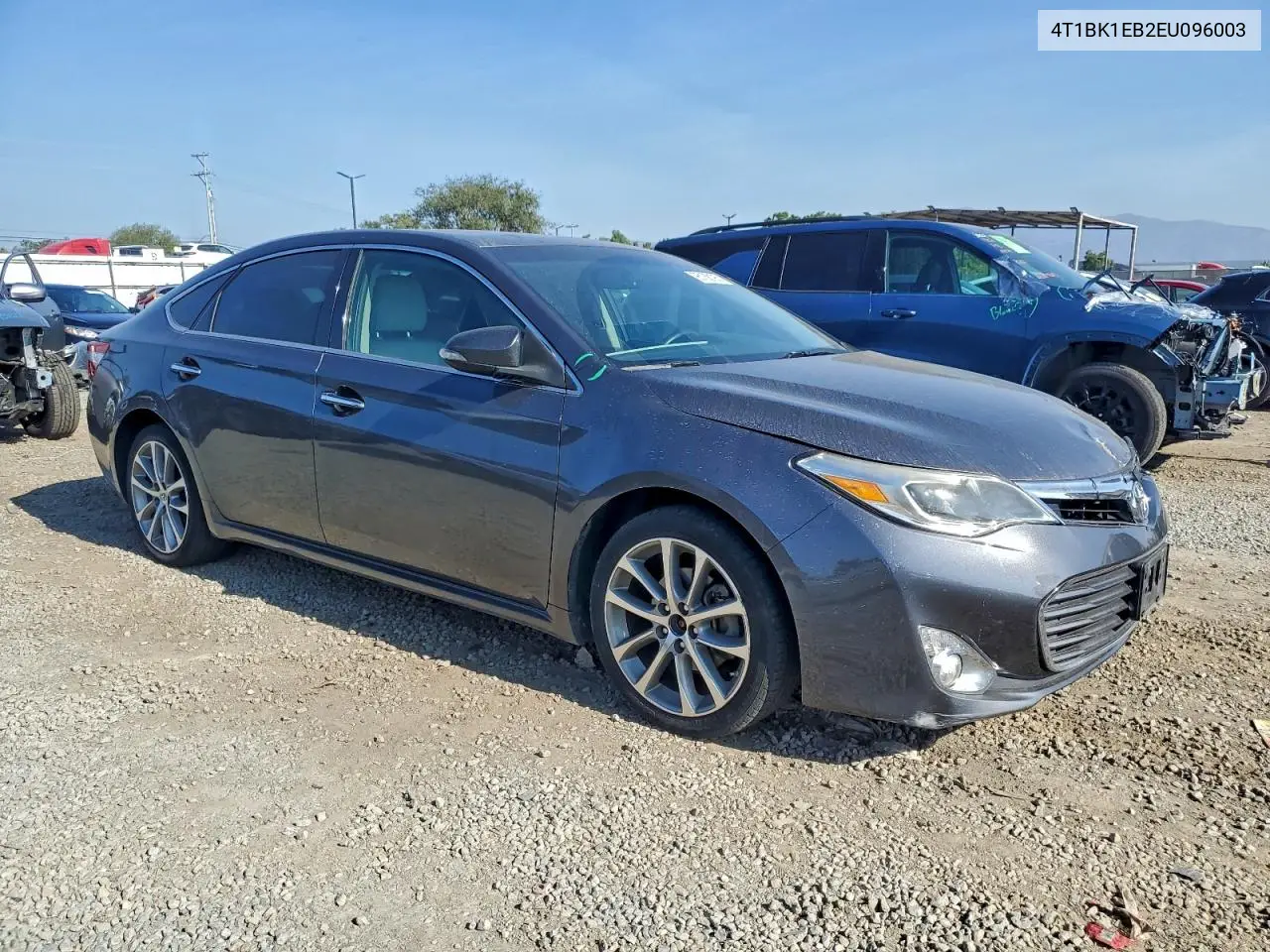 4T1BK1EB2EU096003 2014 Toyota Avalon Base