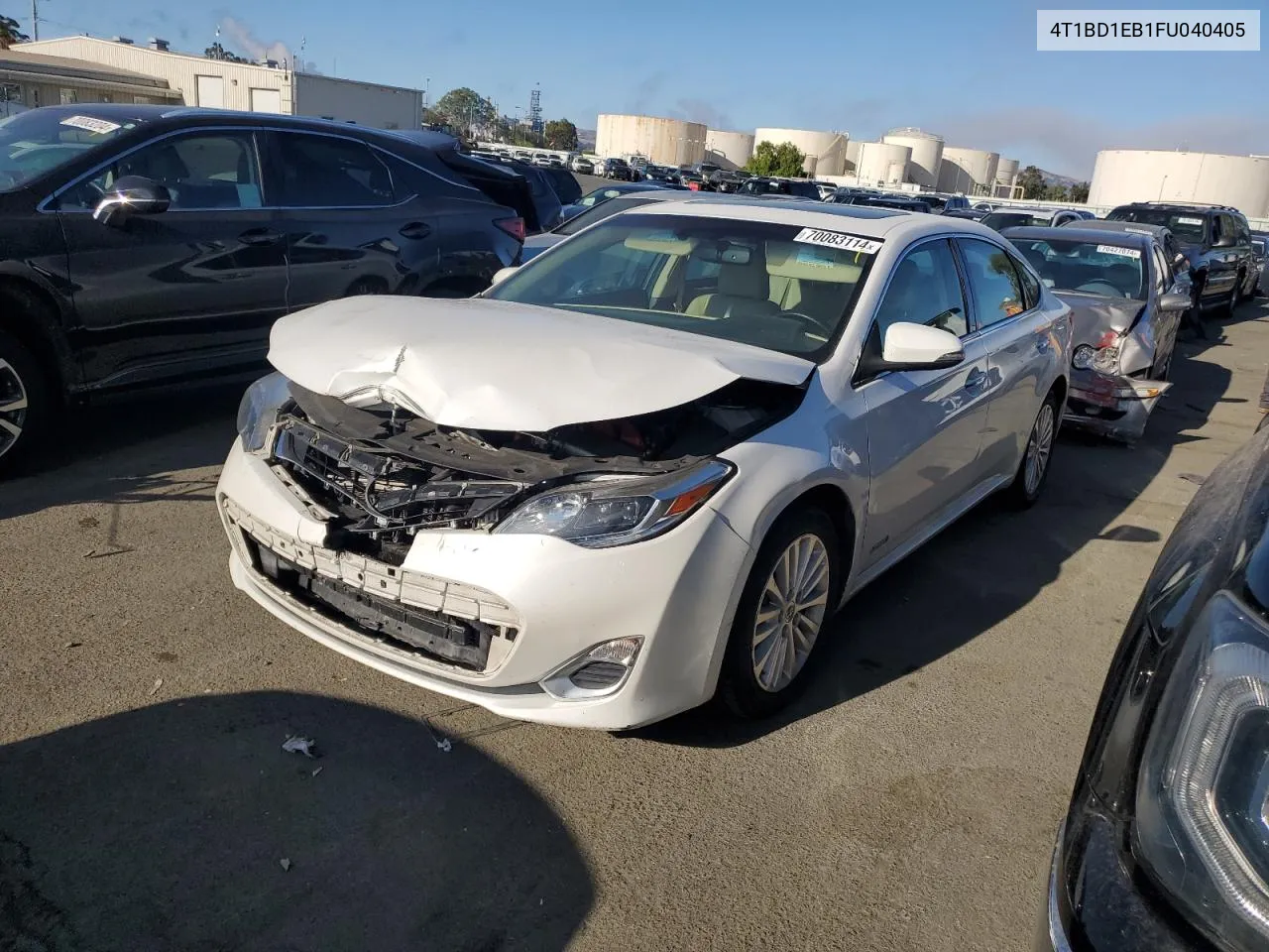 2015 Toyota Avalon Hybrid VIN: 4T1BD1EB1FU040405 Lot: 70083114