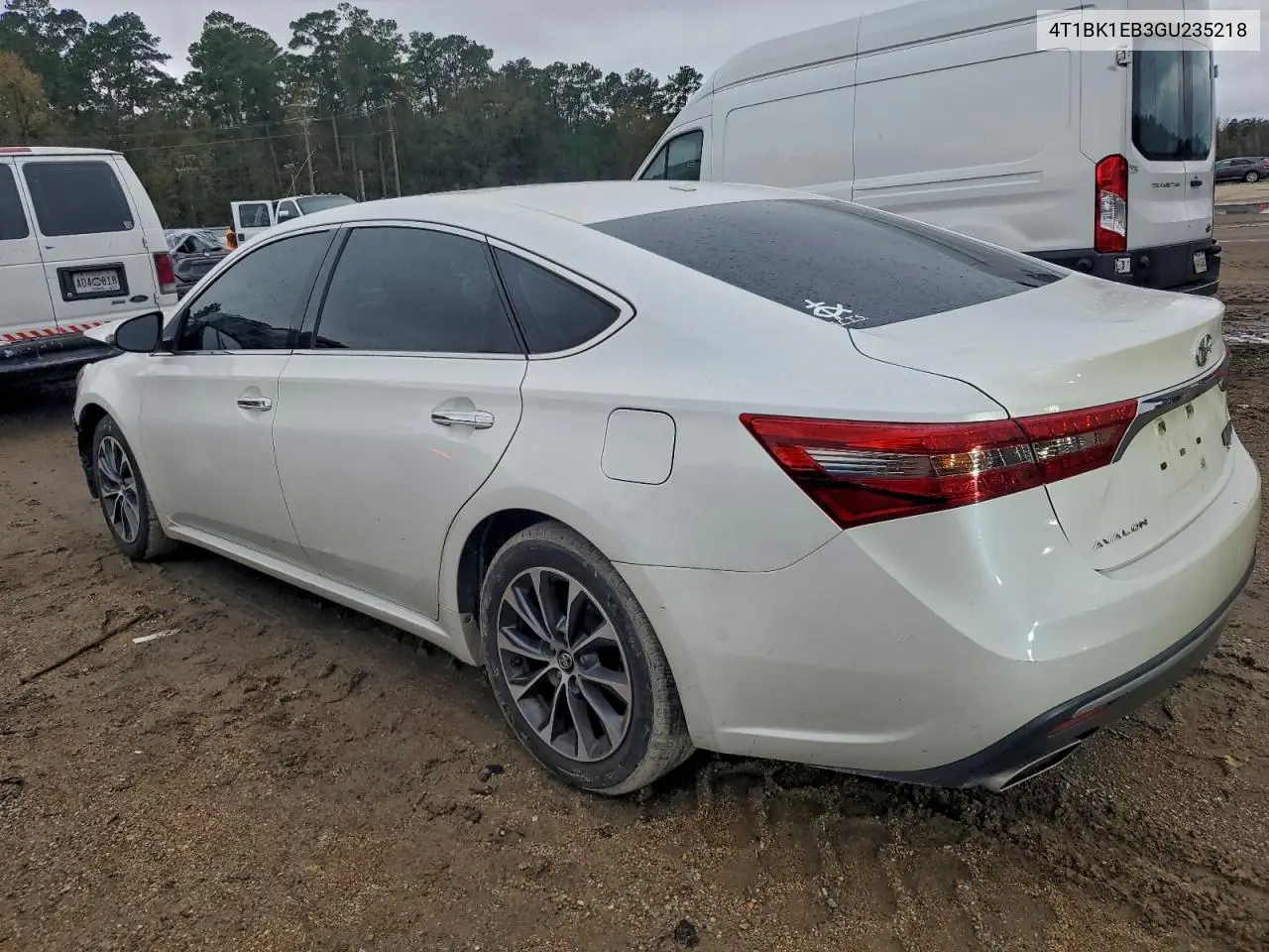4T1BK1EB3GU235218 2016 Toyota Avalon Xle