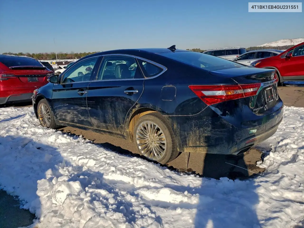 4T1BK1EB4GU231551 2016 Toyota Avalon Xle