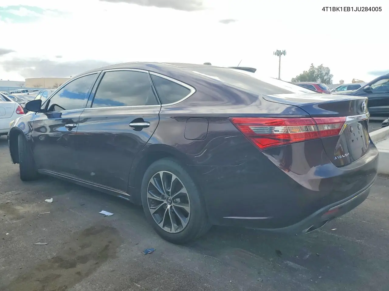 4T1BK1EB1JU284005 2018 Toyota Avalon Xle