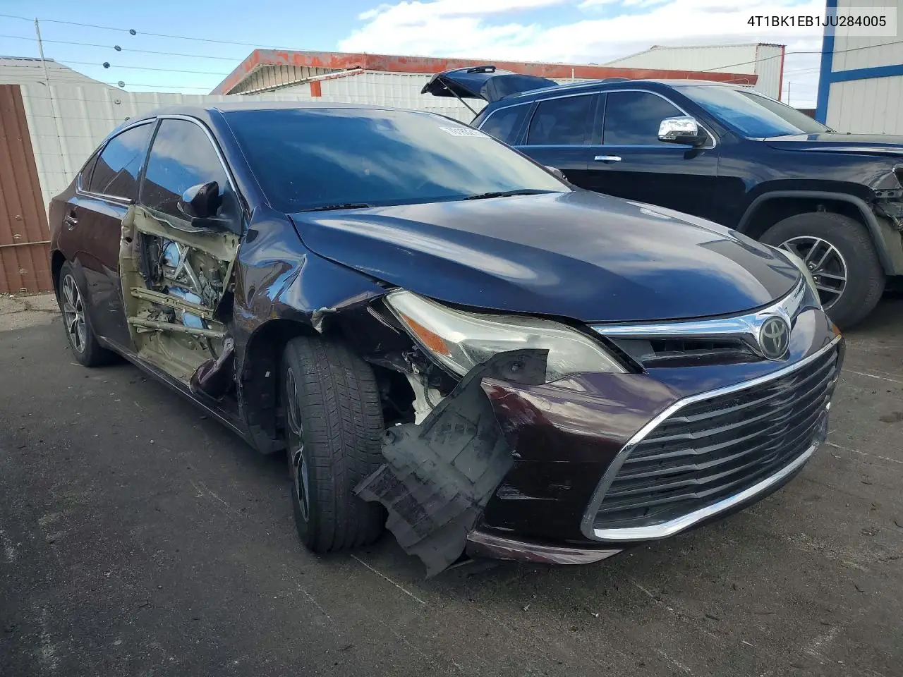 4T1BK1EB1JU284005 2018 Toyota Avalon Xle