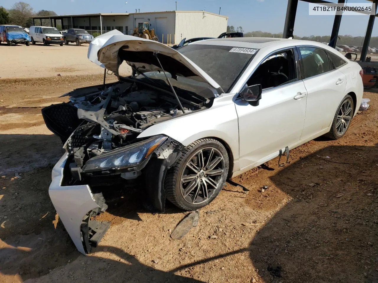 Auction sale of the 2019 Toyota Avalon , vin: 4T1BZ1FB4KU002645, lot number: 47594934