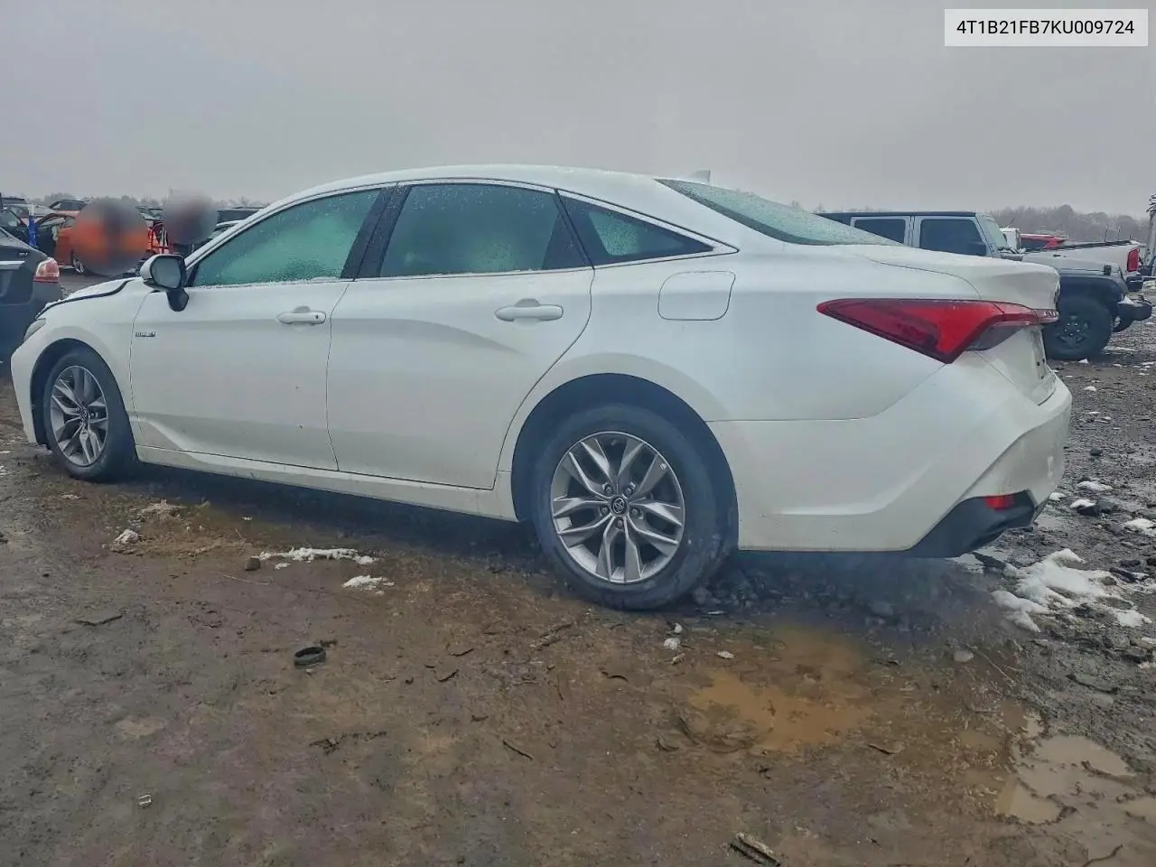 4T1B21FB7KU009724 2019 Toyota Avalon Xle