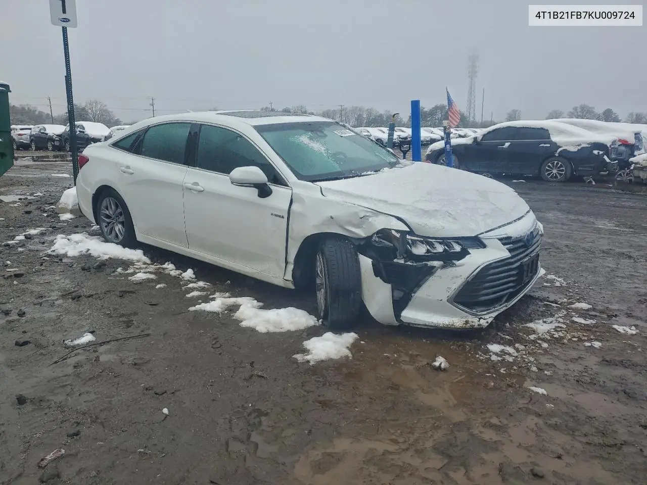 4T1B21FB7KU009724 2019 Toyota Avalon Xle