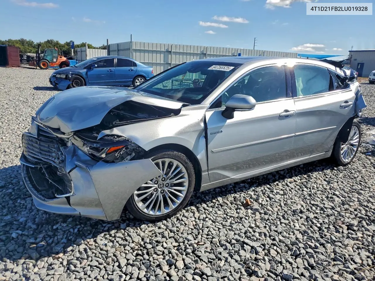 4T1D21FB2LU019328 2020 Toyota Avalon Limited