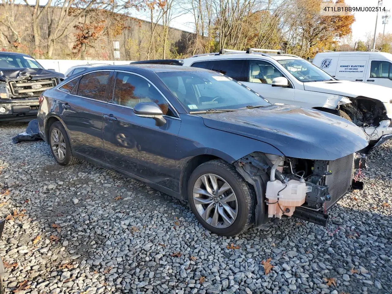 4T1LB1BB9MU002514 2021 Toyota Avalon Xle