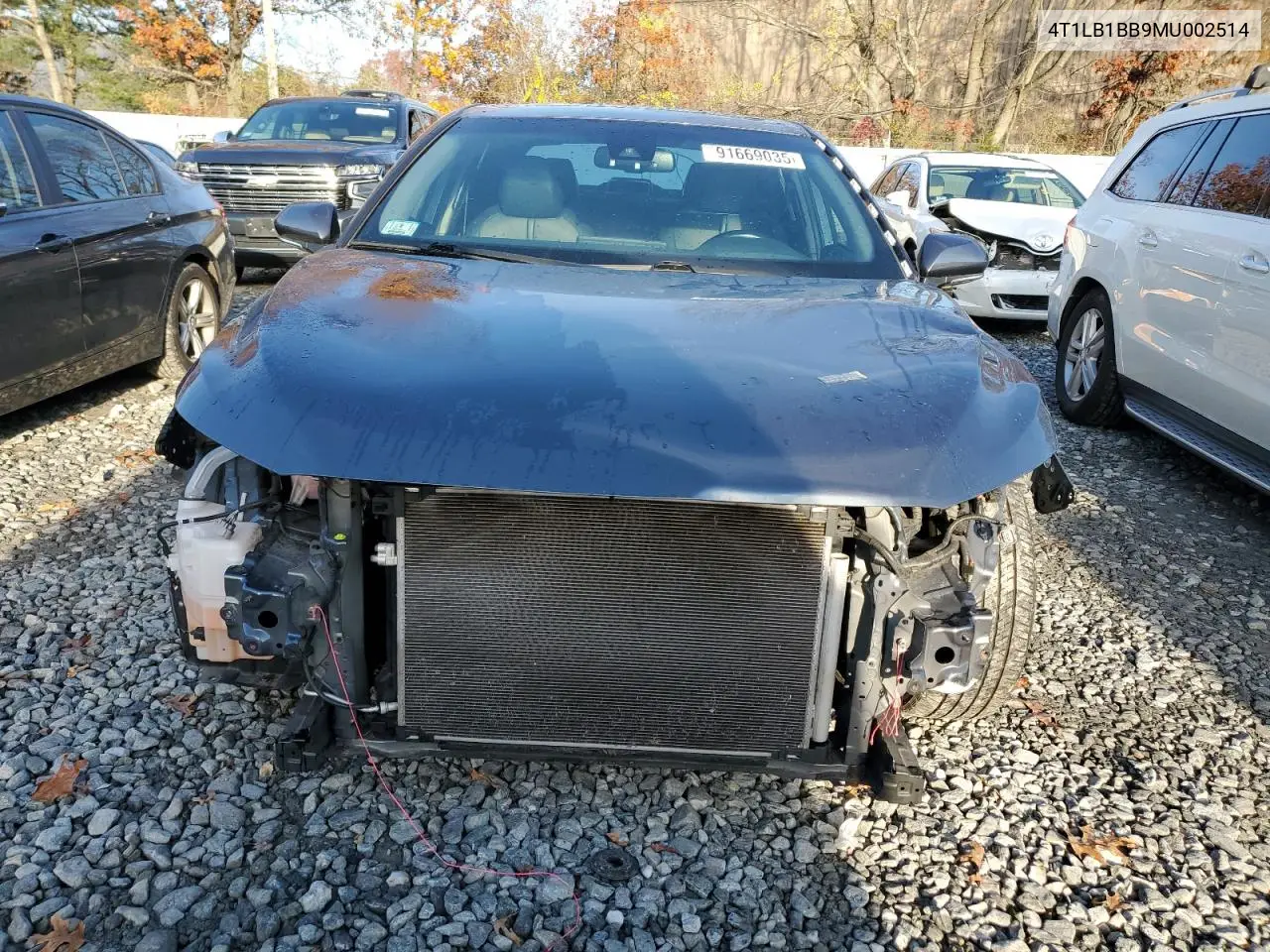 4T1LB1BB9MU002514 2021 Toyota Avalon Xle