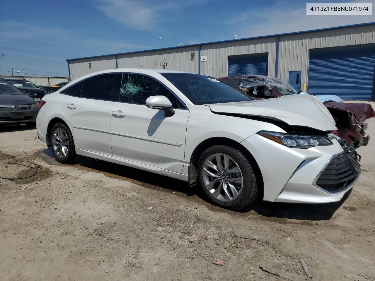 2022 Toyota Avalon Xle VIN: 4T1JZ1FB5NU071974 Lot: 68171954