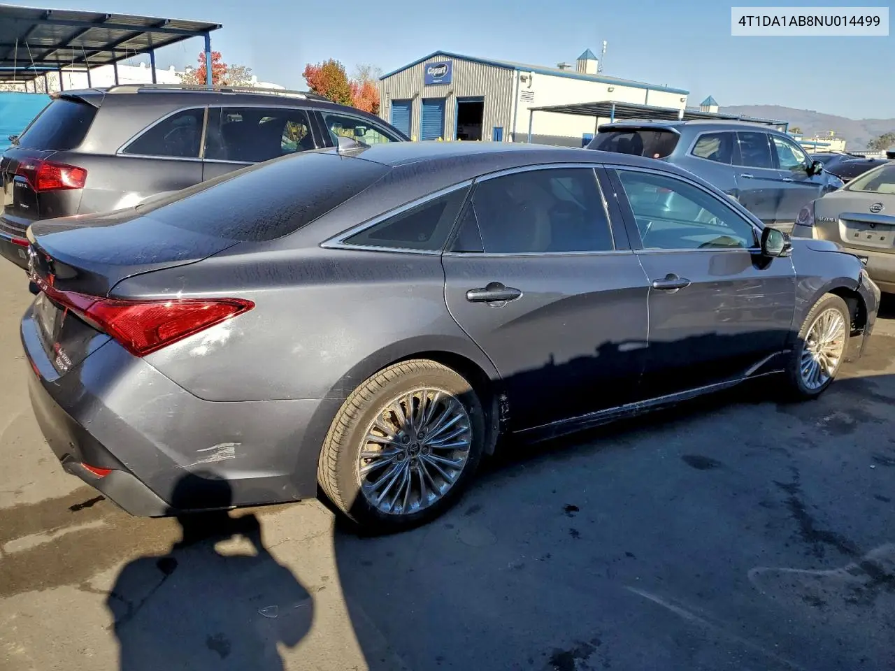 4T1DA1AB8NU014499 2022 Toyota Avalon Limited