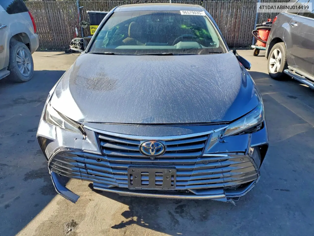 4T1DA1AB8NU014499 2022 Toyota Avalon Limited