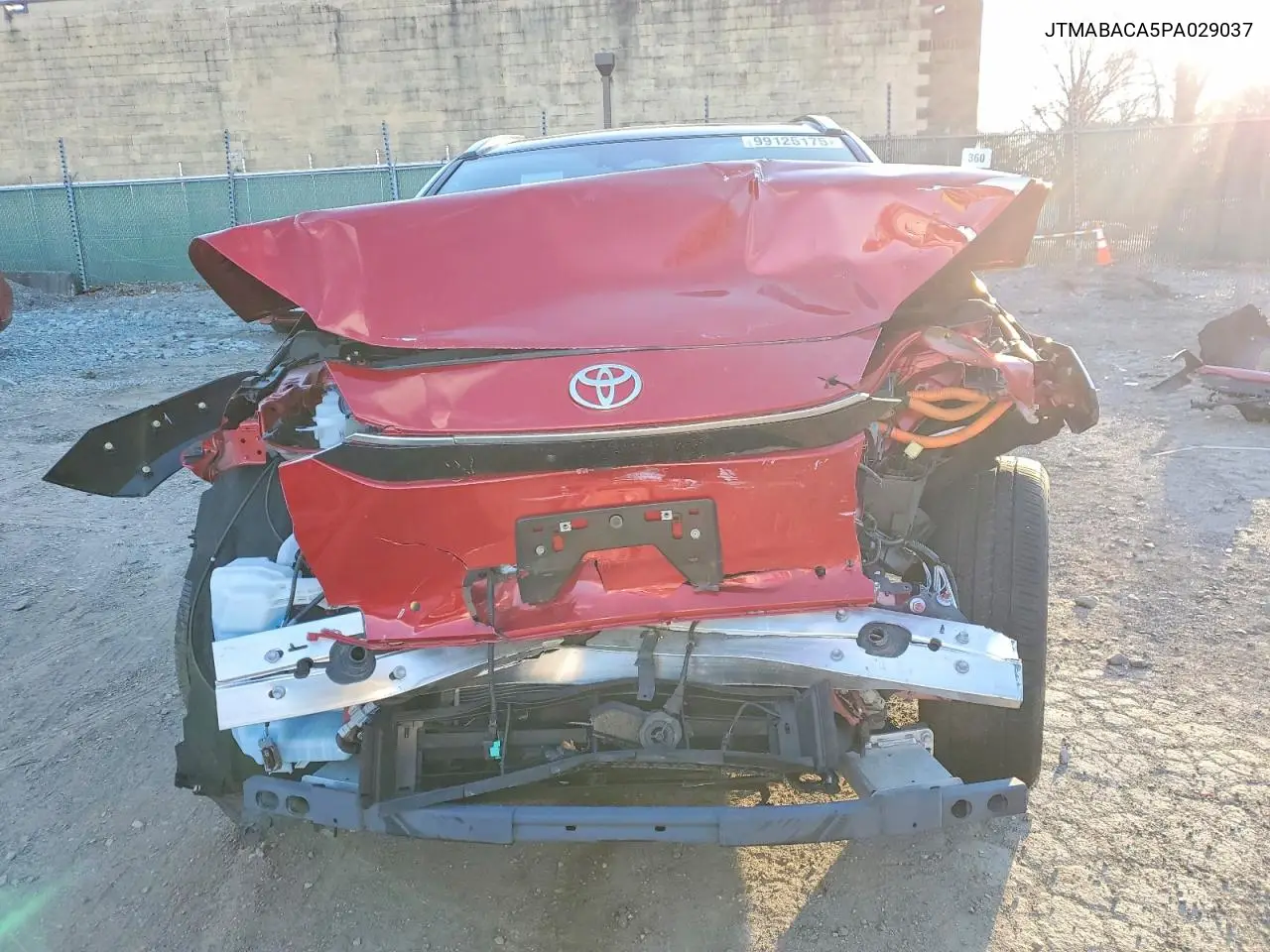 JTMABACA5PA029037 2023 Toyota Bz4X Xle