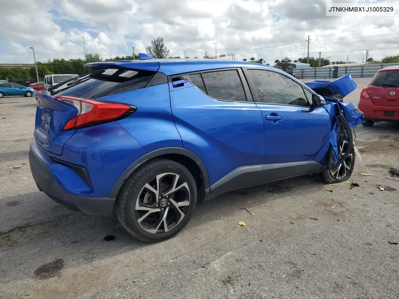 2018 Toyota C-Hr Xle VIN: JTNKHMBX1J1005329 Lot: 68215674