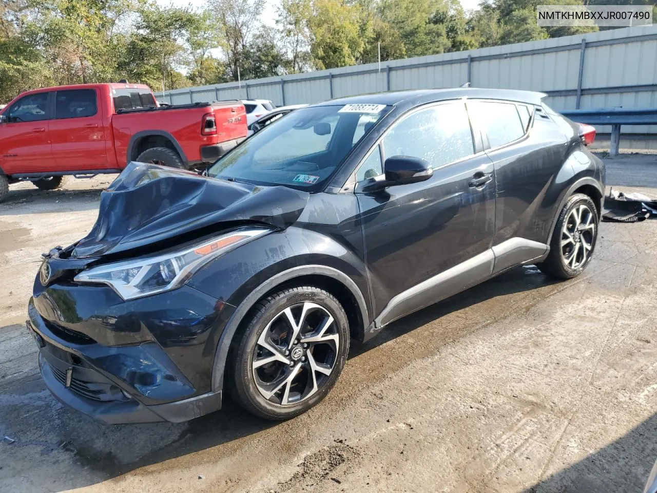 NMTKHMBXXJR007490 2018 Toyota C-Hr Xle