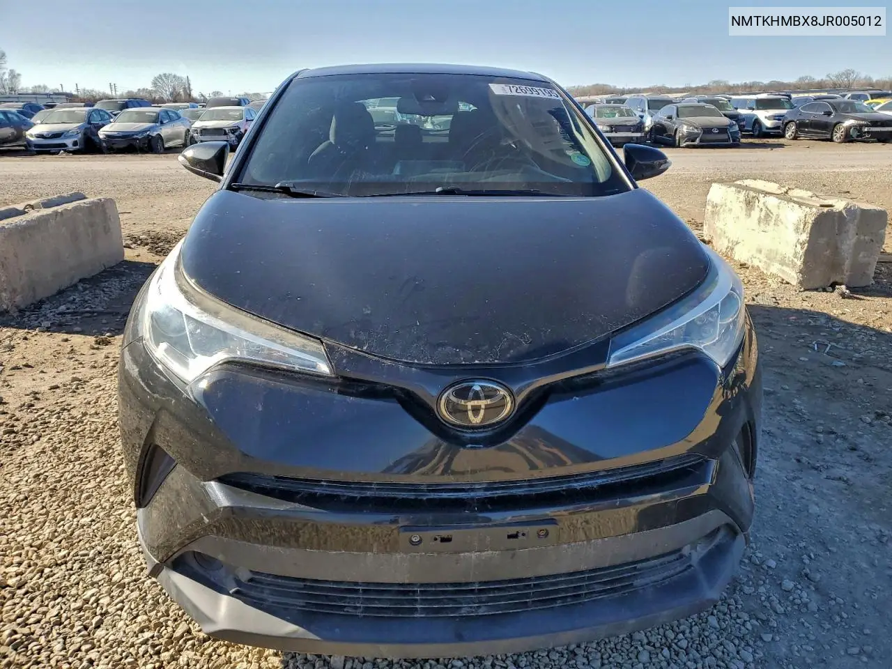 NMTKHMBX8JR005012 2018 Toyota C-Hr Xle