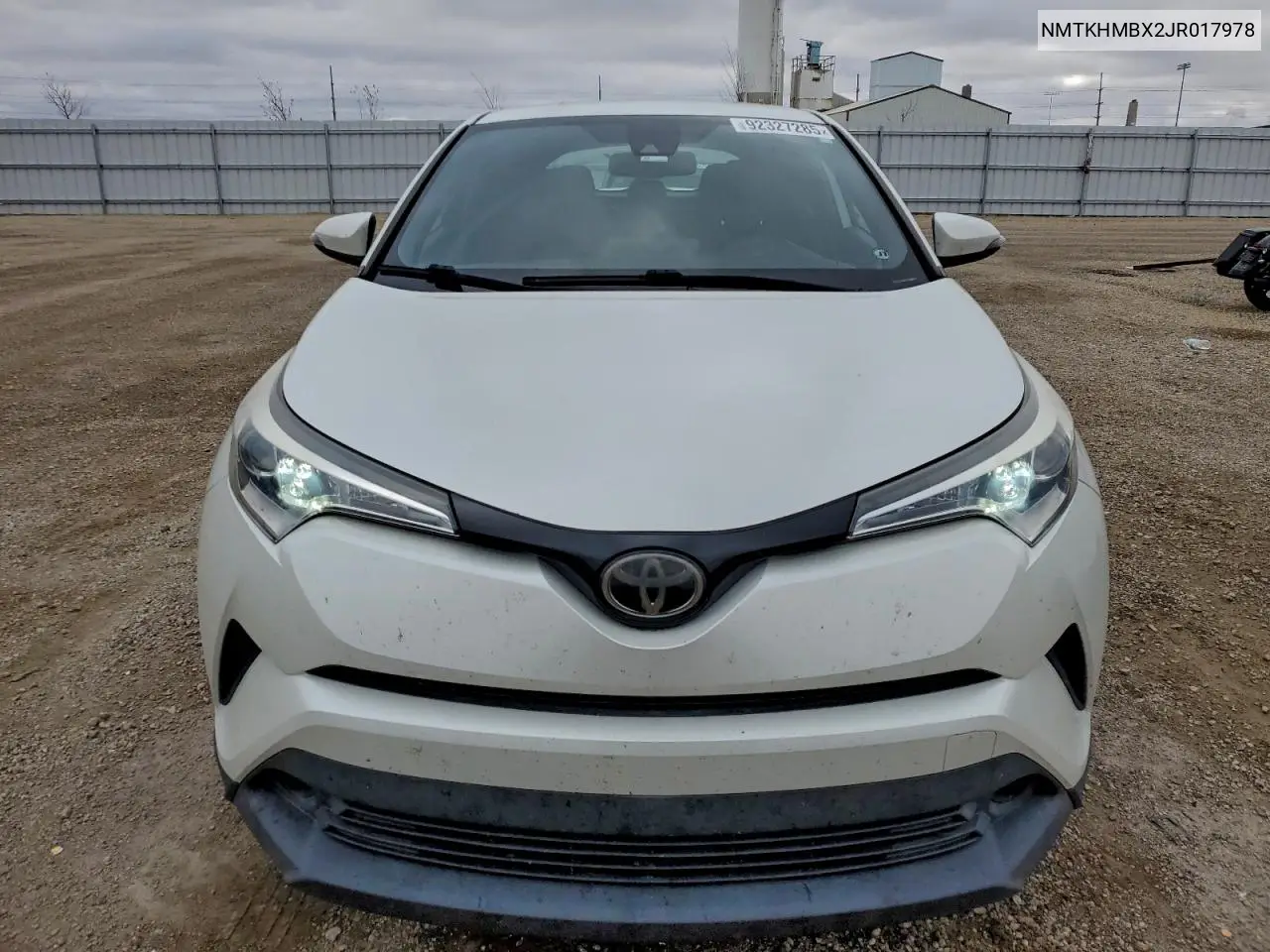 NMTKHMBX2JR017978 2018 Toyota C-Hr Xle