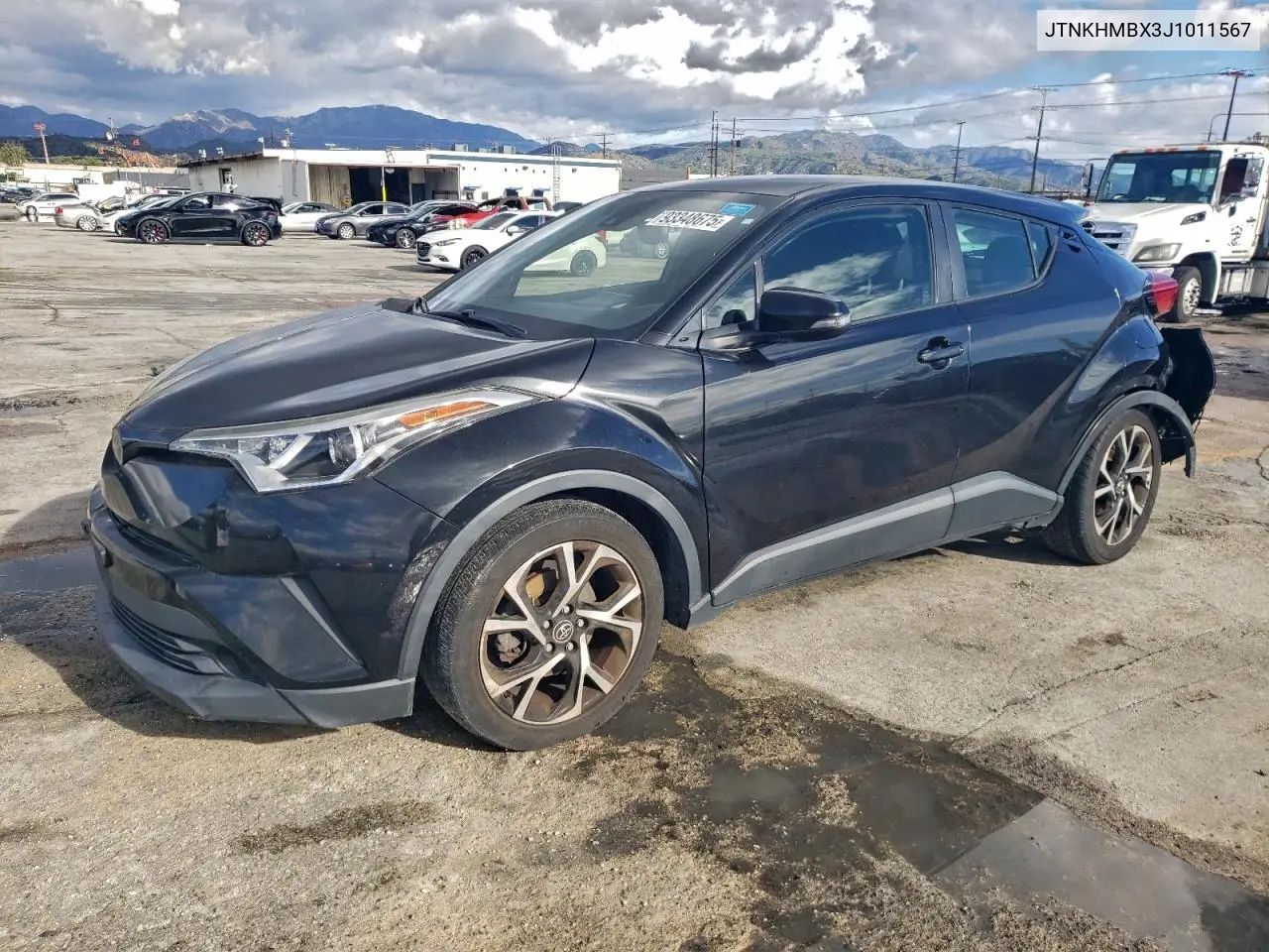 JTNKHMBX3J1011567 2018 Toyota C-Hr Xle