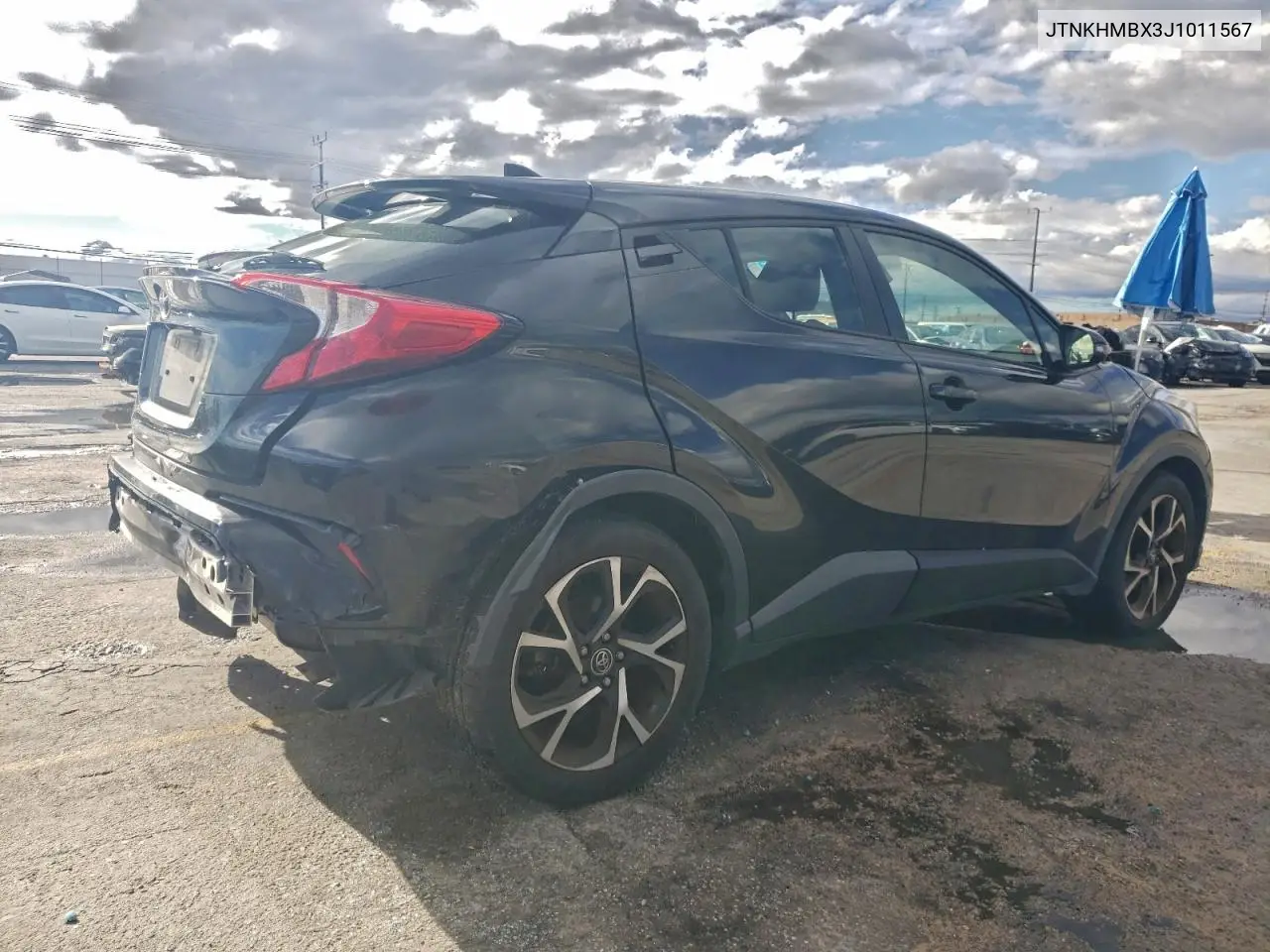 JTNKHMBX3J1011567 2018 Toyota C-Hr Xle