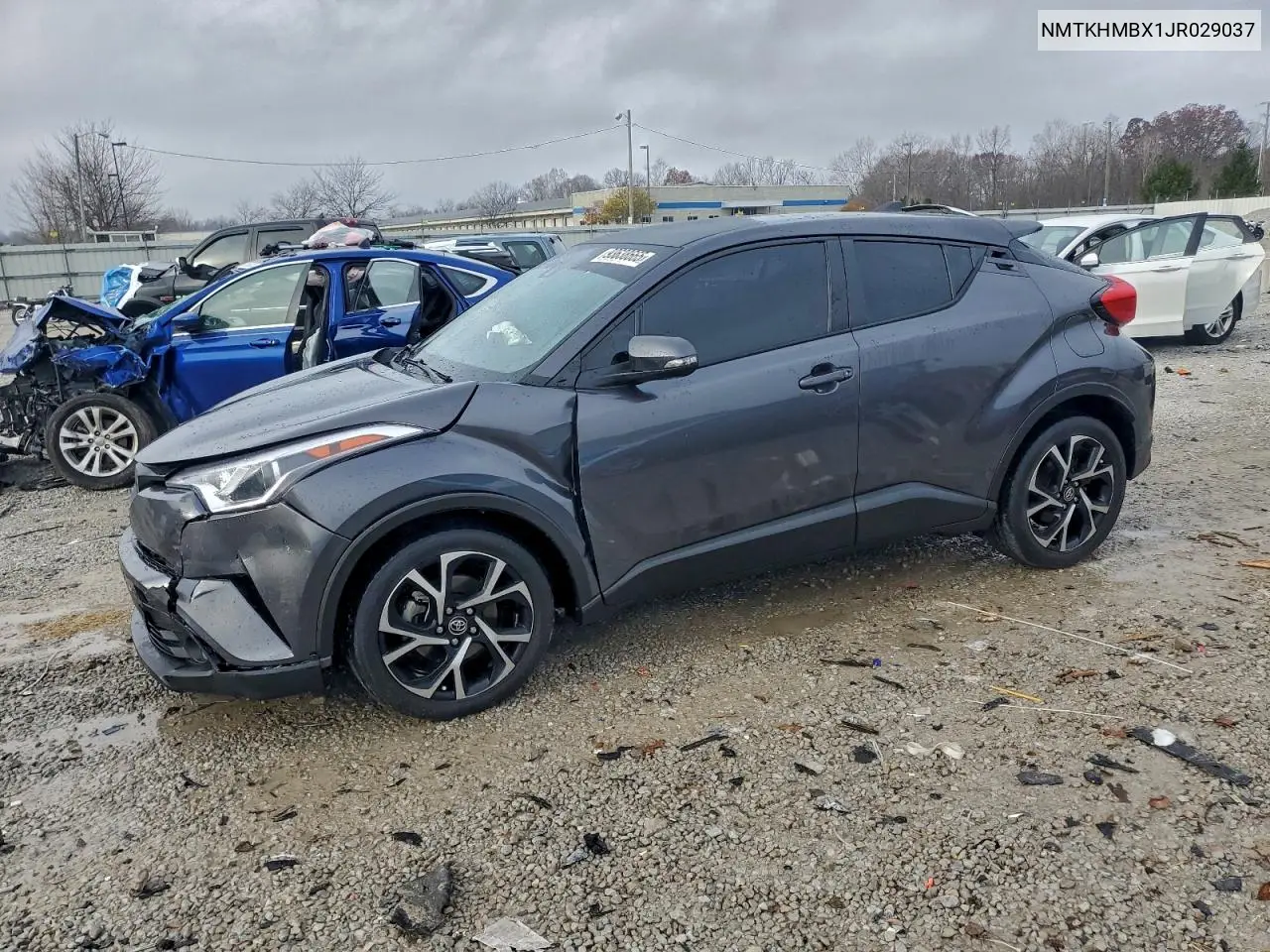 NMTKHMBX1JR029037 2018 Toyota C-Hr Xle