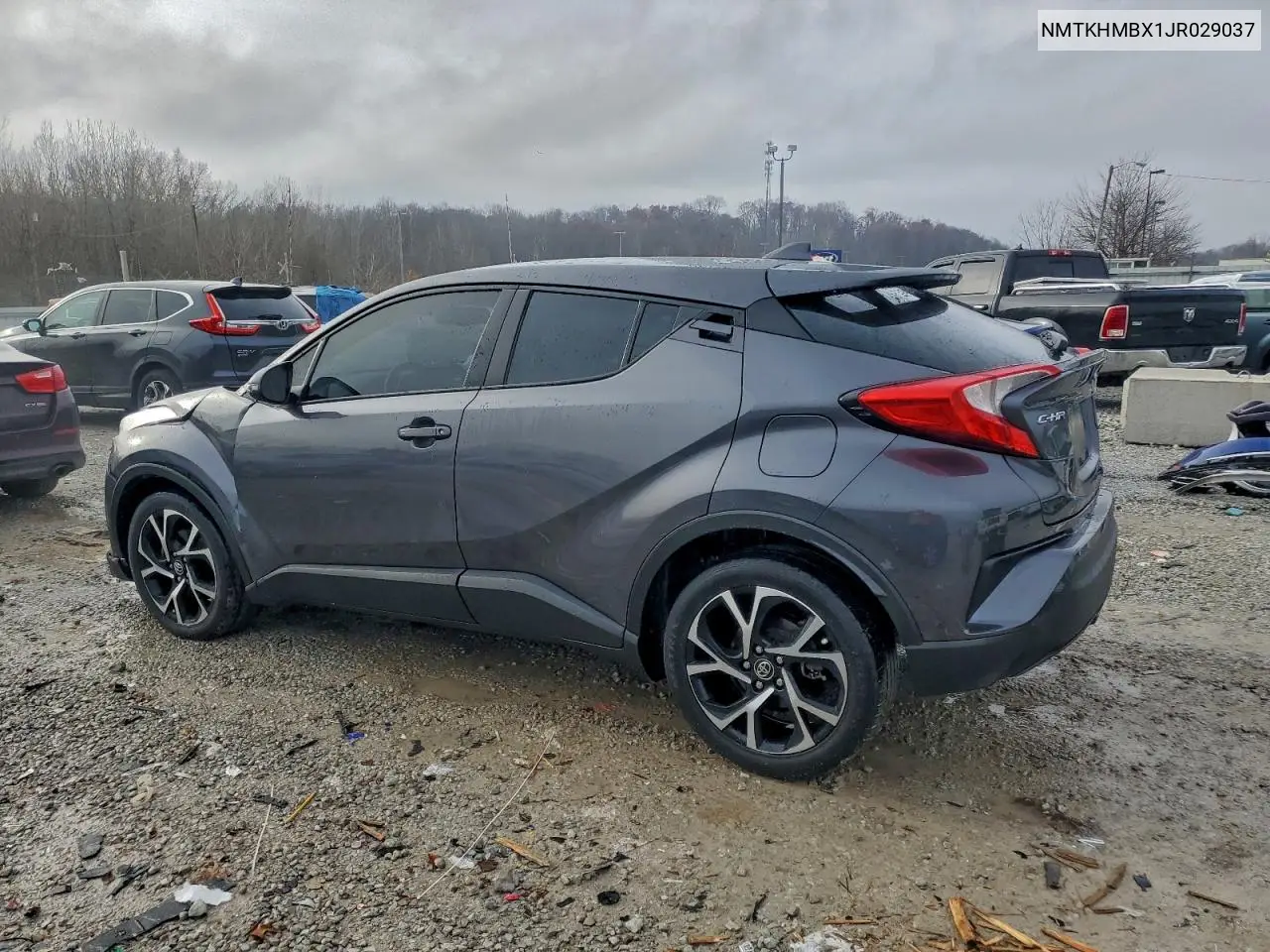 NMTKHMBX1JR029037 2018 Toyota C-Hr Xle