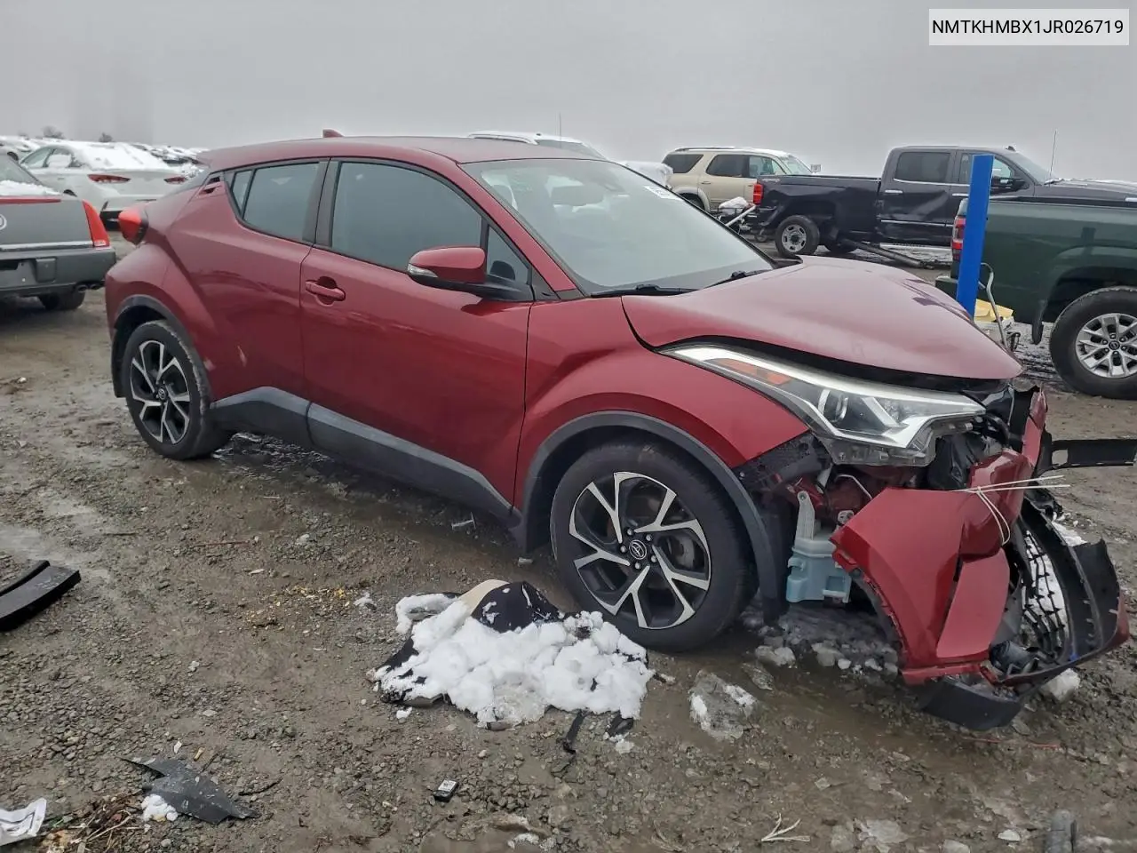 NMTKHMBX1JR026719 2018 Toyota C-Hr Xle