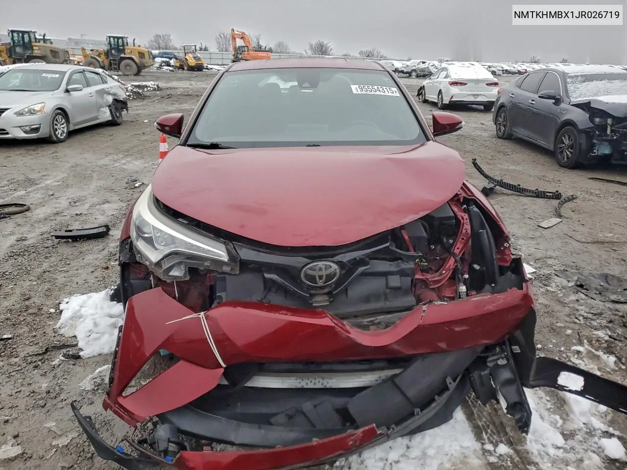 NMTKHMBX1JR026719 2018 Toyota C-Hr Xle