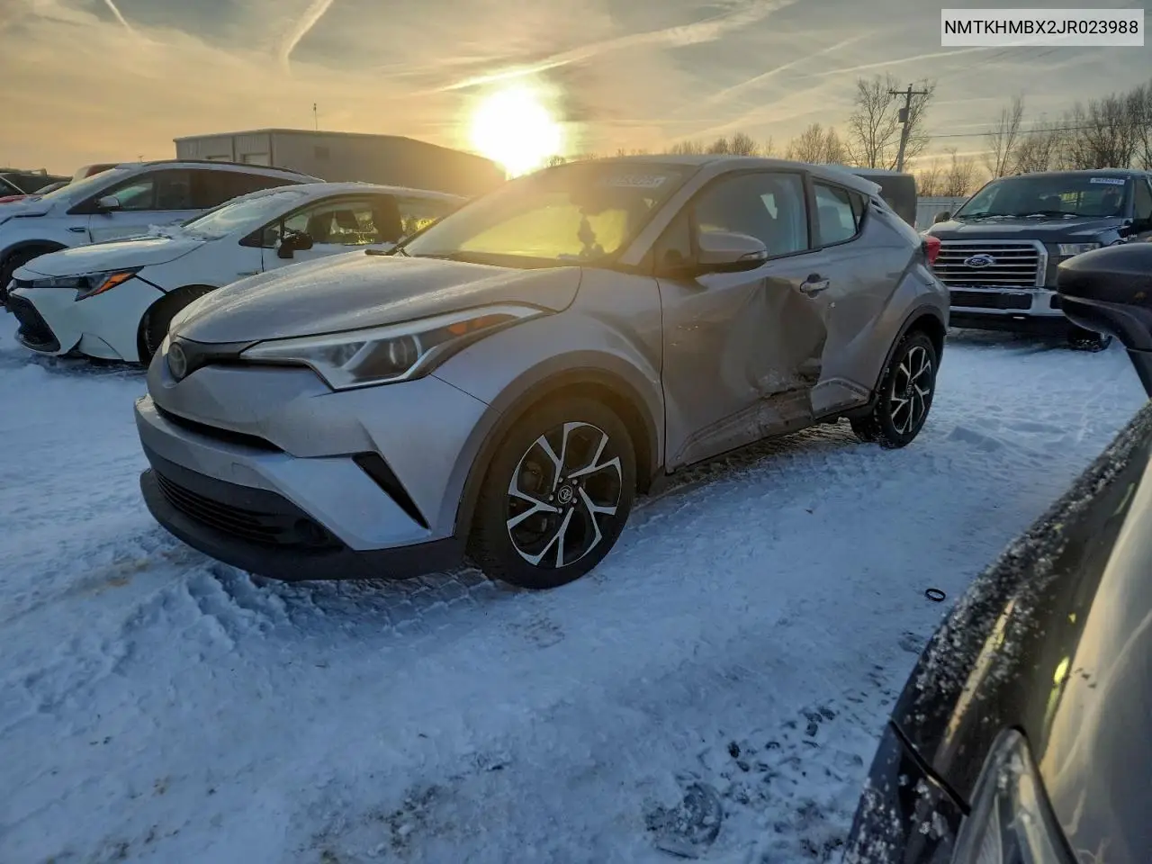 NMTKHMBX2JR023988 2018 Toyota C-Hr Xle