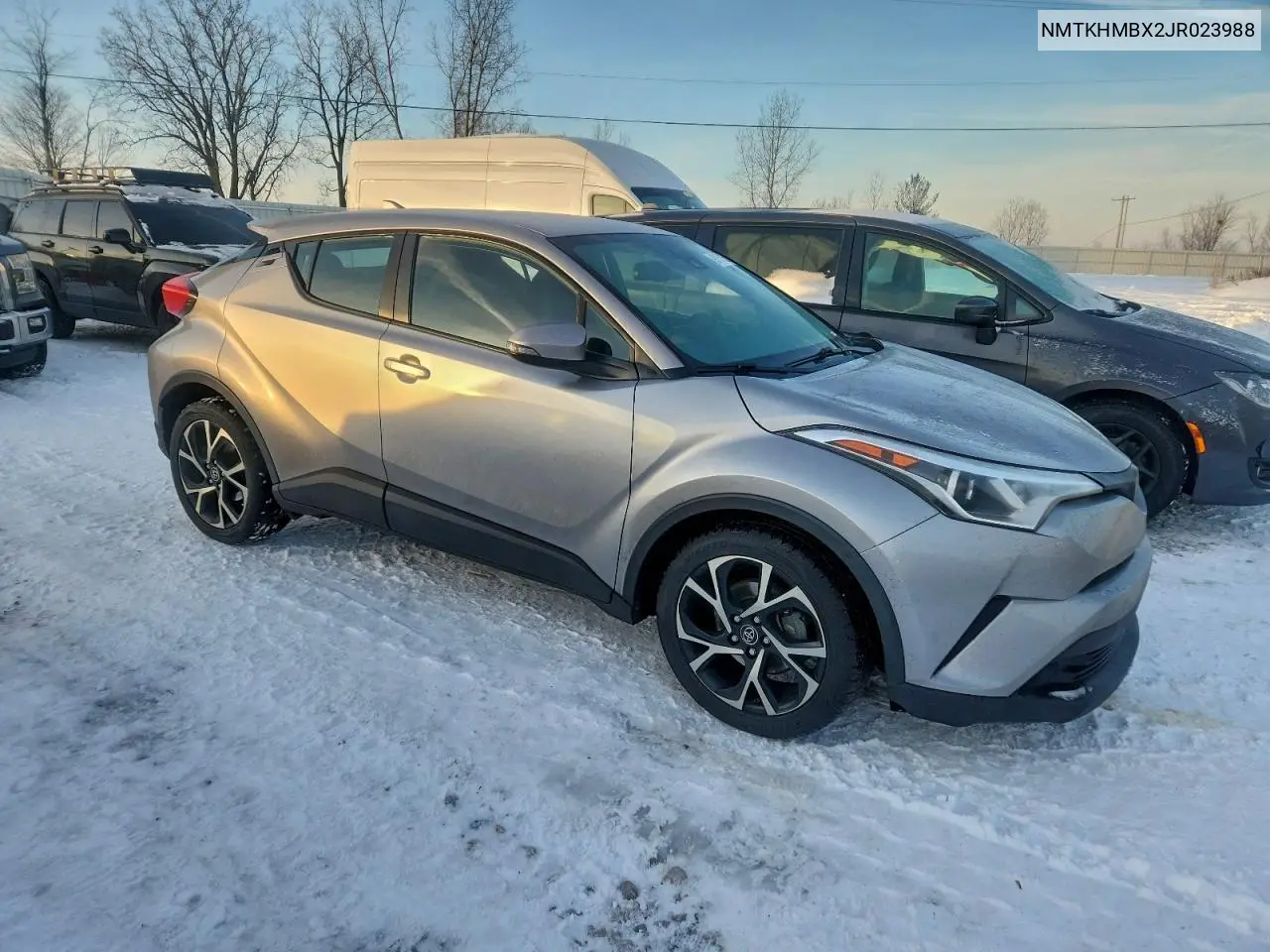 NMTKHMBX2JR023988 2018 Toyota C-Hr Xle