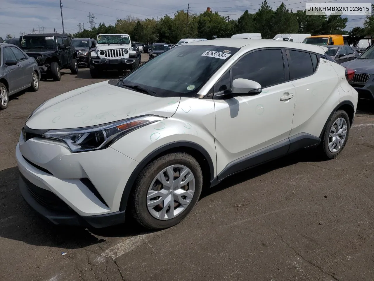 JTNKHMBX2K1023615 2019 Toyota C-Hr Xle