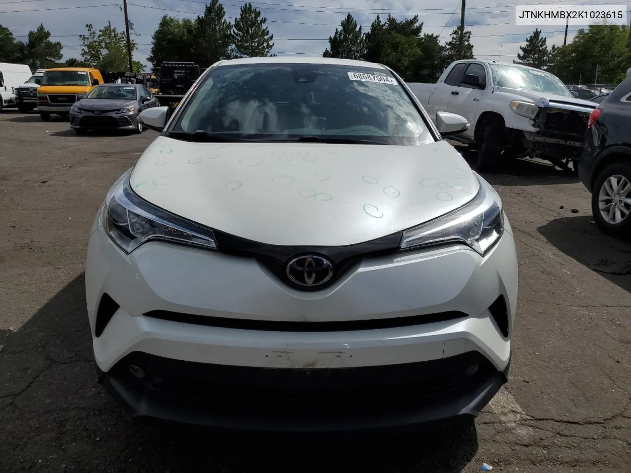 JTNKHMBX2K1023615 2019 Toyota C-Hr Xle