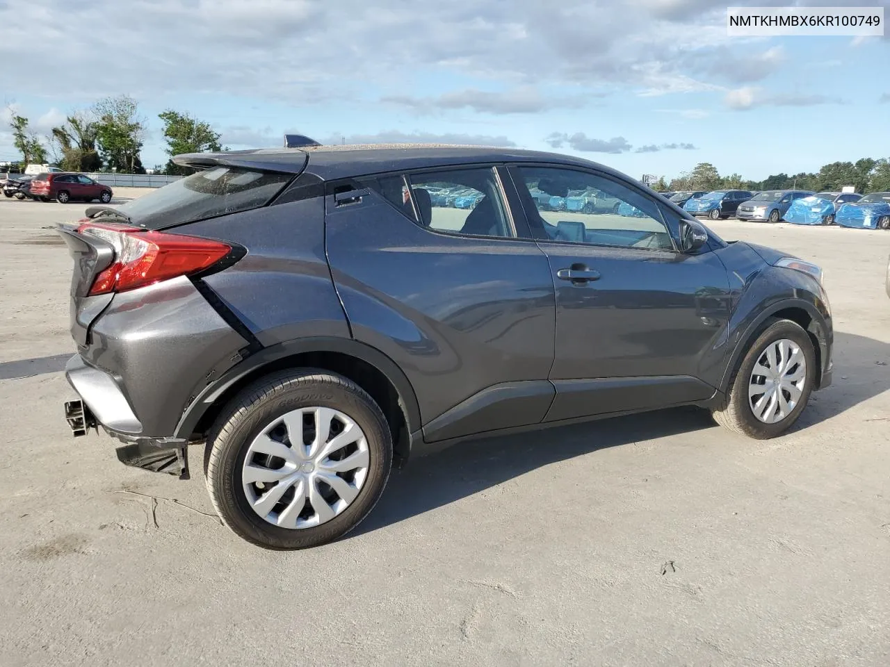 2019 Toyota C-Hr Xle VIN: NMTKHMBX6KR100749 Lot: 74929764