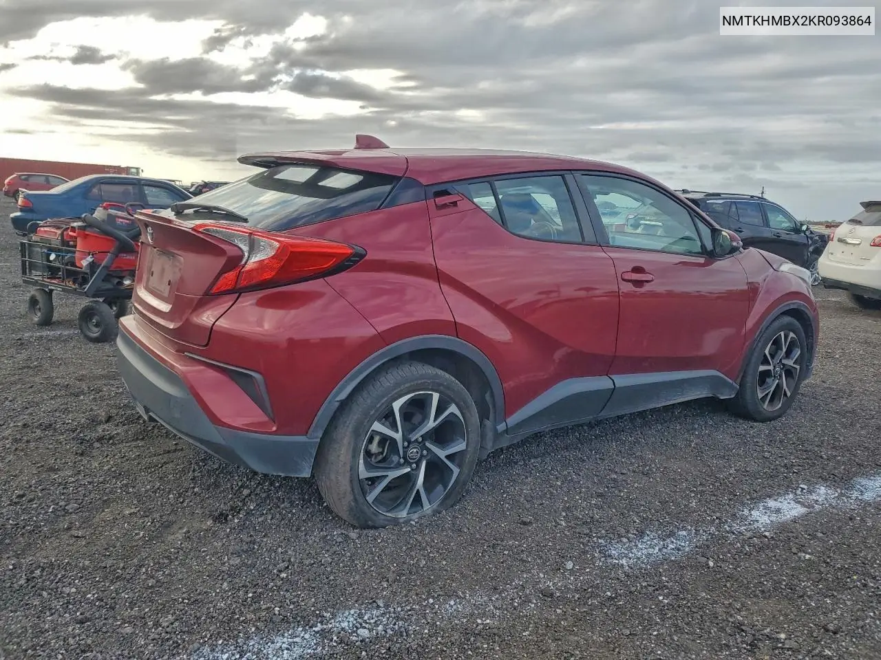 NMTKHMBX2KR093864 2019 Toyota C-Hr Xle