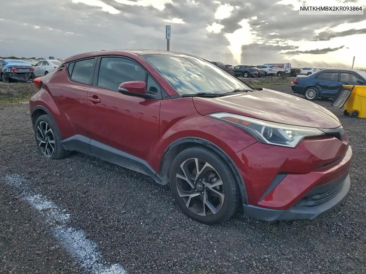 NMTKHMBX2KR093864 2019 Toyota C-Hr Xle