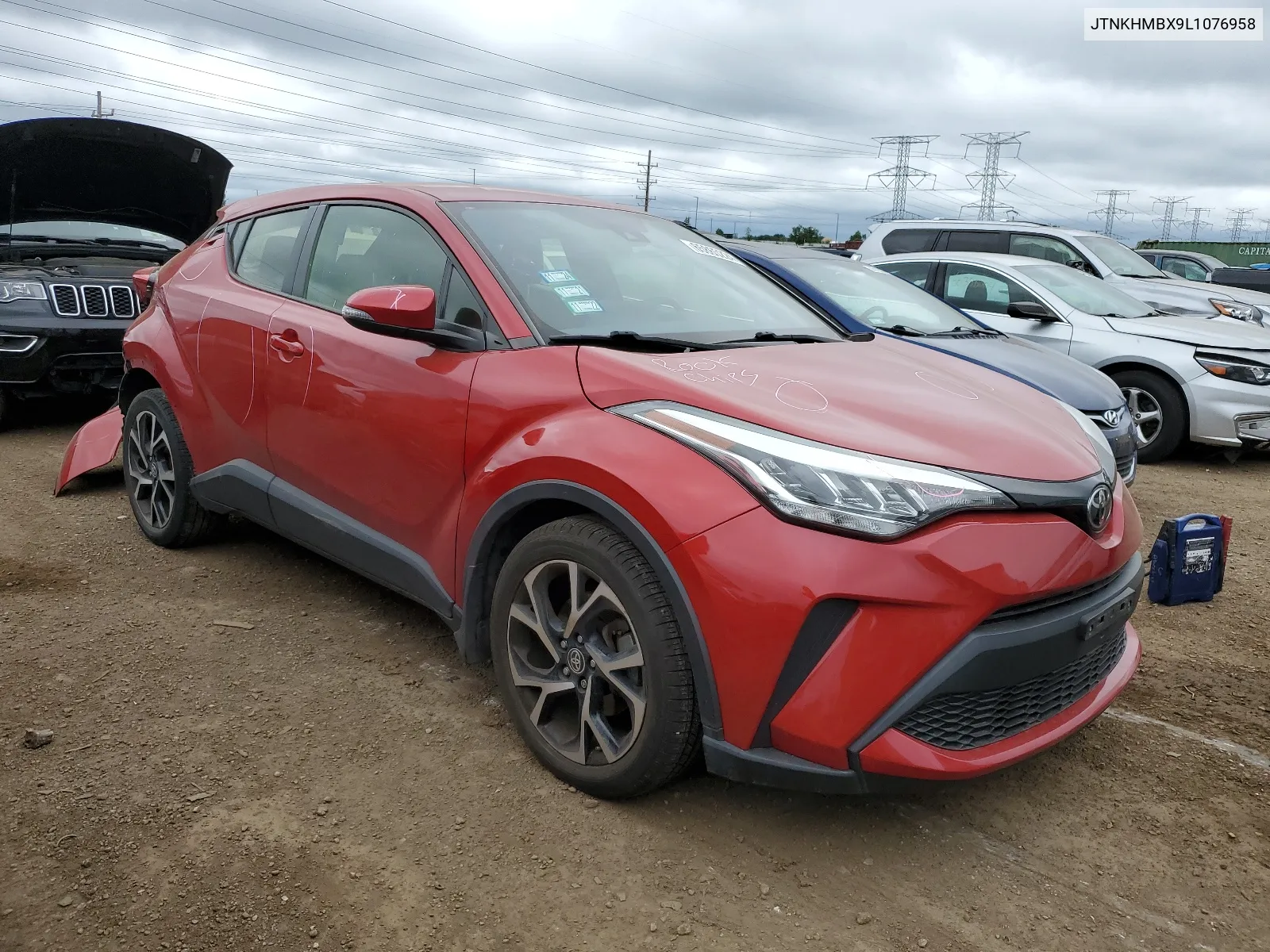 JTNKHMBX9L1076958 2020 Toyota C-Hr Xle