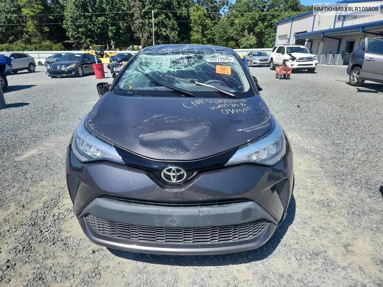 NMTKHMBX8LR105808 2020 Toyota C-Hr Xle