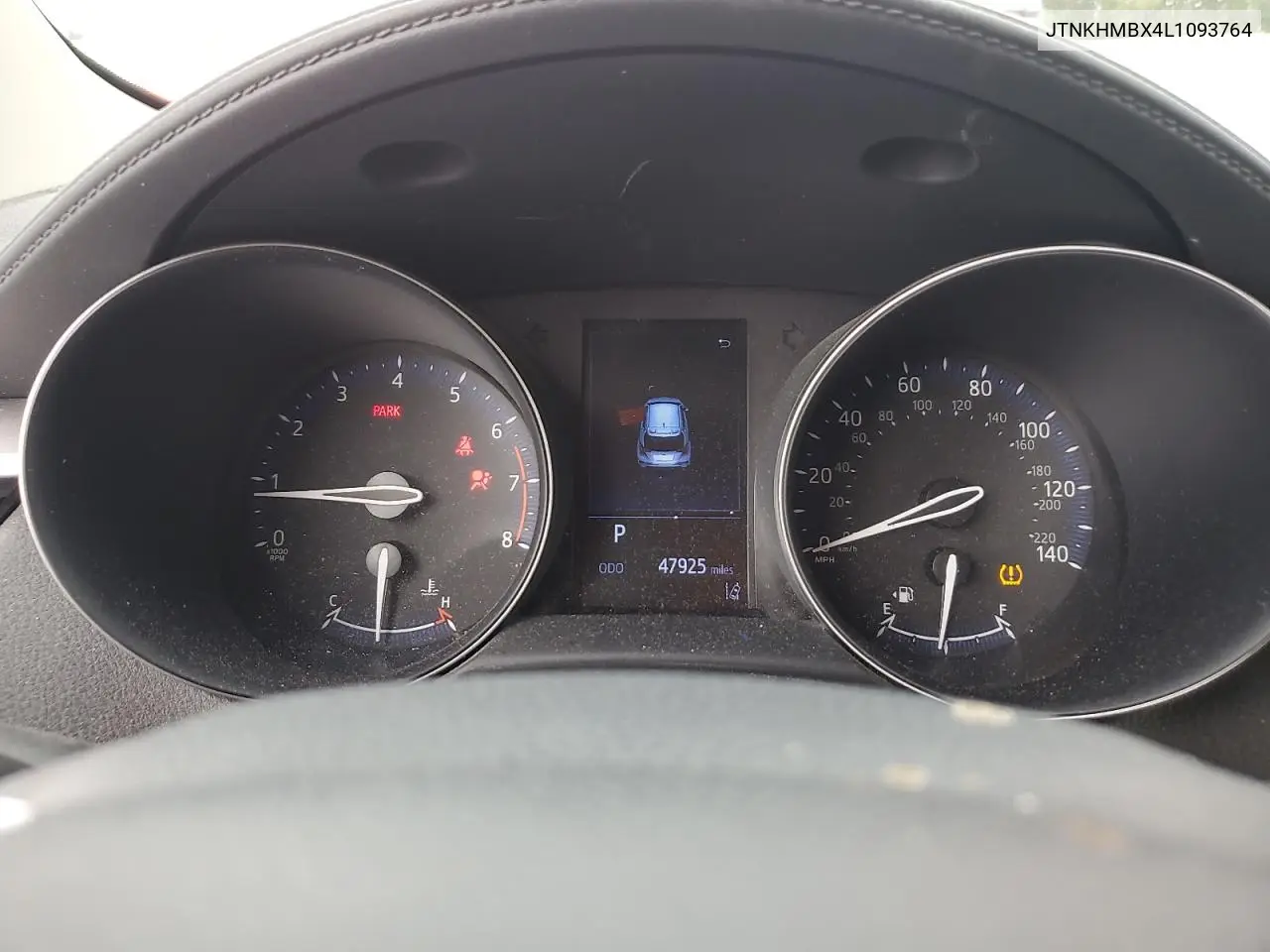 JTNKHMBX4L1093764 2020 Toyota C-Hr Xle