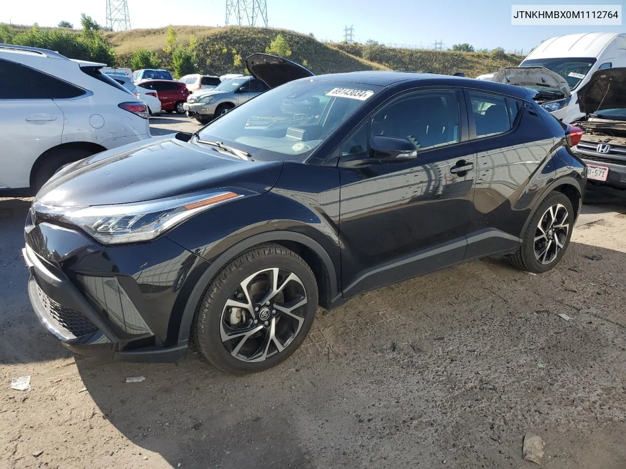 JTNKHMBX0M1112764 2021 Toyota C-Hr Xle