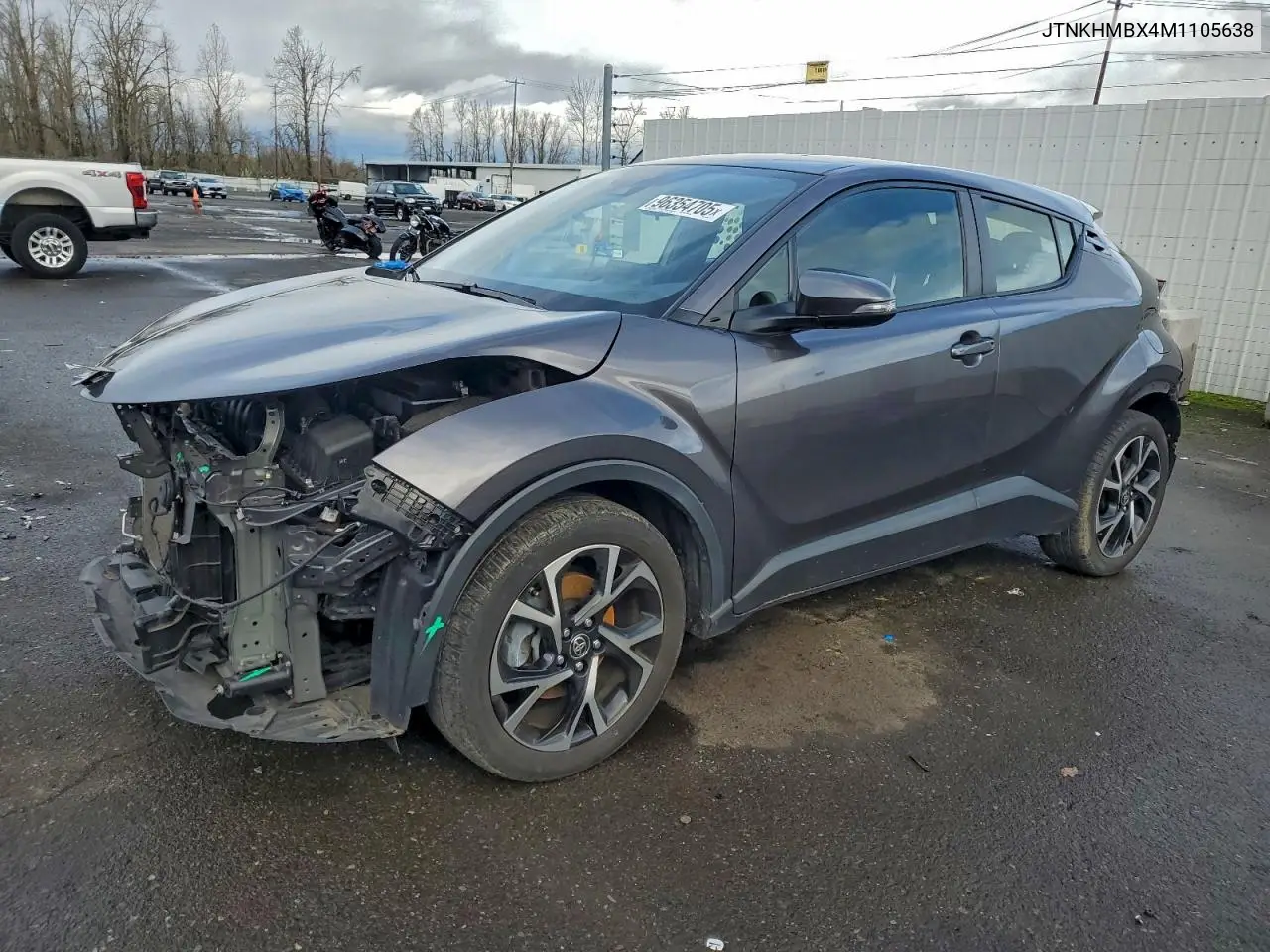 JTNKHMBX4M1105638 2021 Toyota C-Hr Xle