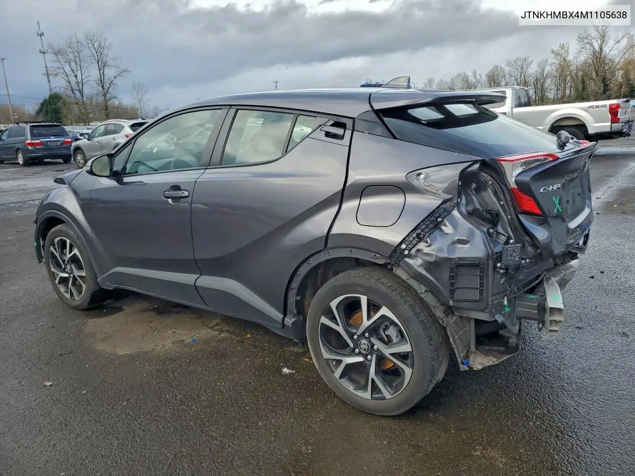 JTNKHMBX4M1105638 2021 Toyota C-Hr Xle