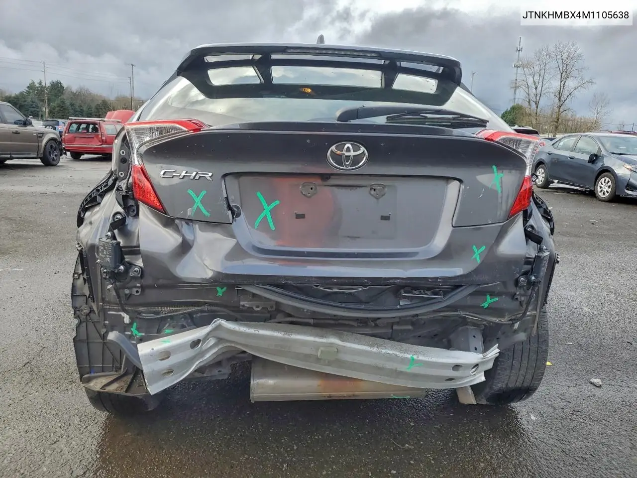 JTNKHMBX4M1105638 2021 Toyota C-Hr Xle