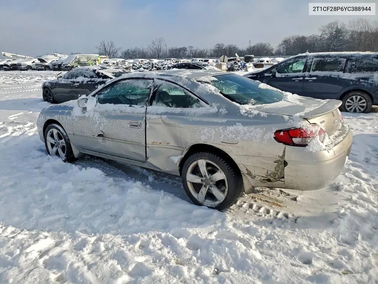2T1CF28P6YC388944 2000 Toyota Camry Solara Se