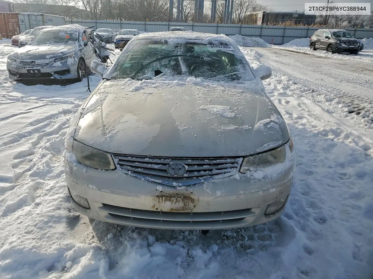 2T1CF28P6YC388944 2000 Toyota Camry Solara Se