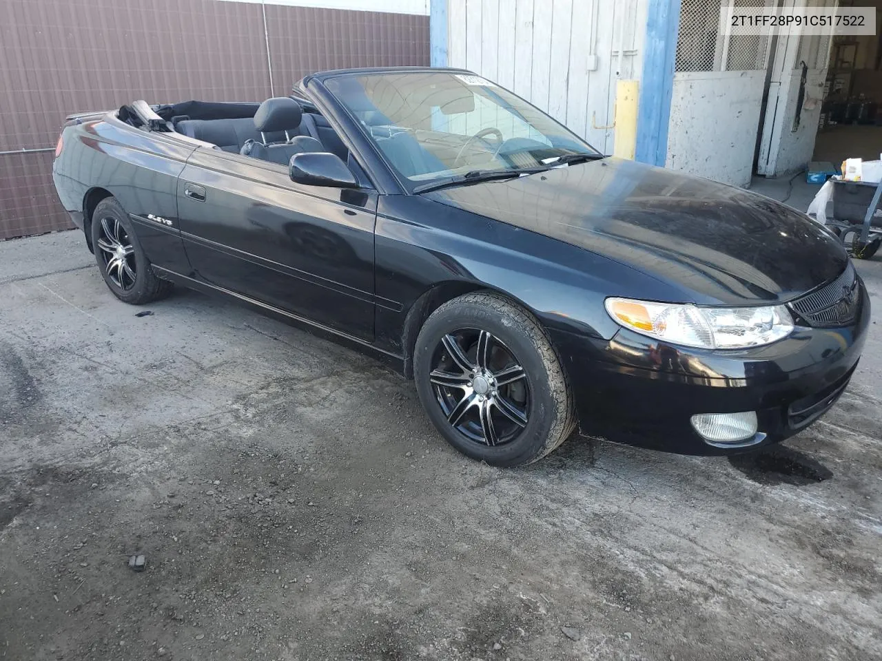2001 Toyota Camry Solara Se VIN: 2T1FF28P91C517522 Lot: 82712704
