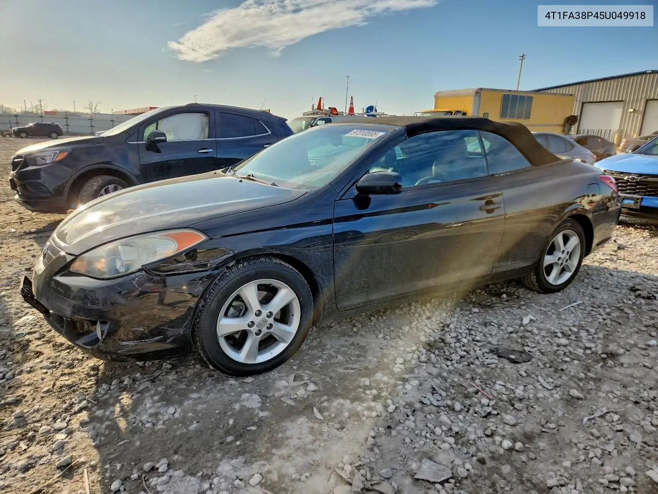 4T1FA38P45U049918 2005 Toyota Camry Solara Se